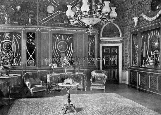 The Indian Room, Marlborough House, Westminster, London. c.1890's.